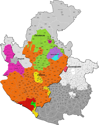 Zona de Influencia IAOSA
